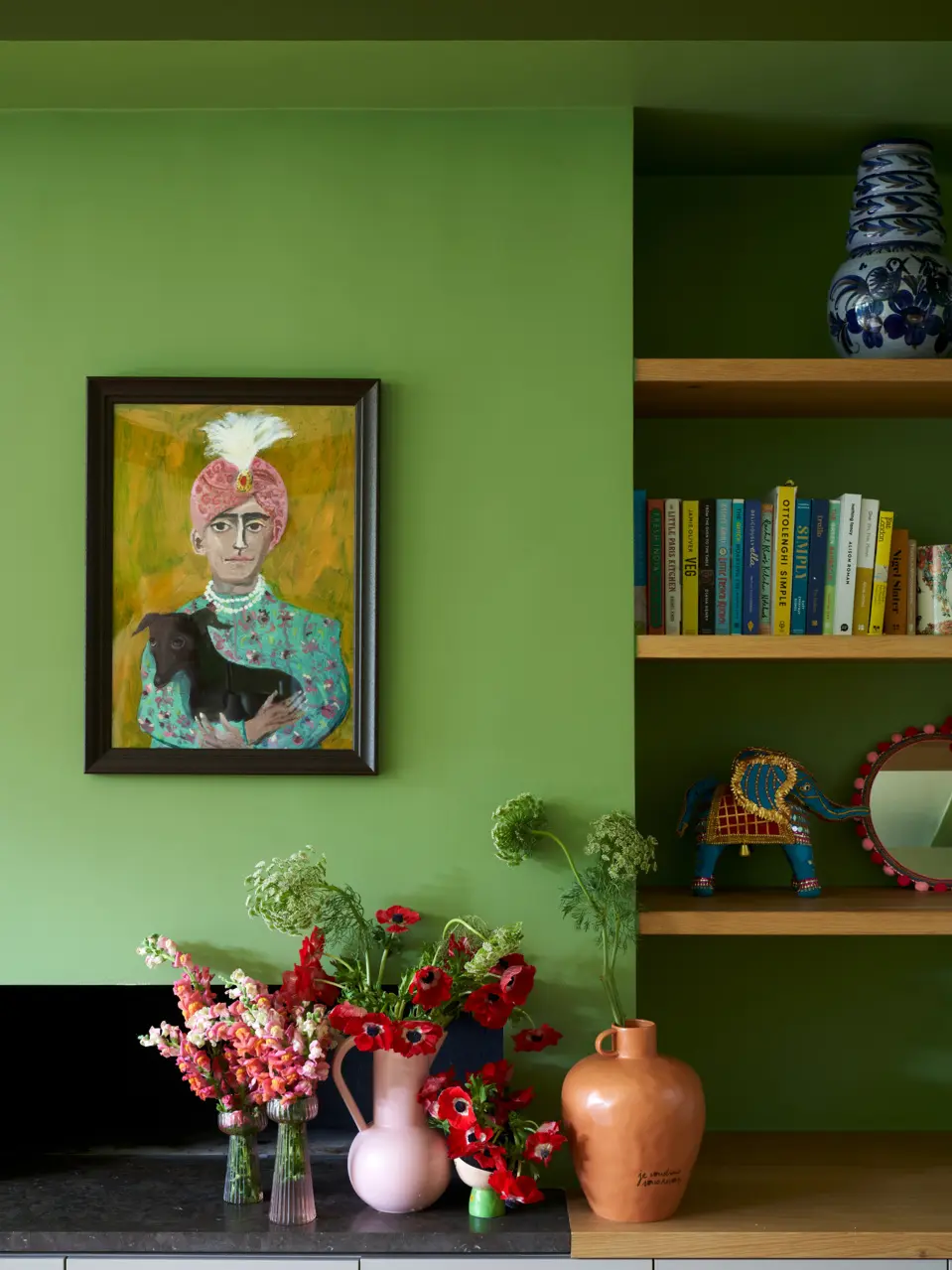 Farrow & Ball Yeabridge Green No.287, sfeerbeeld